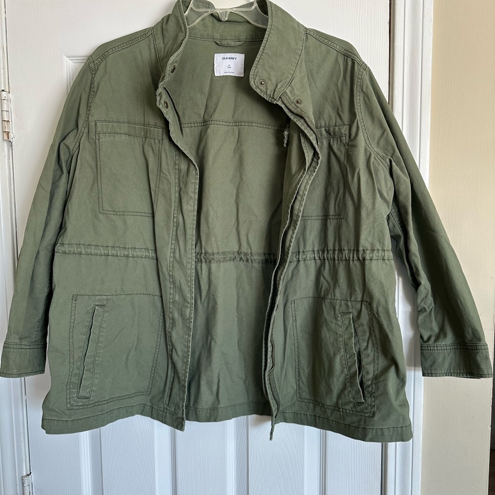Old Navy women’s Jacket, olive green